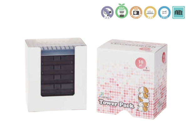 専用5点セット！Q10  BIO10 BIO12 トラネキサム酸パウダー 10ulショートチップ 5段タワー滅菌済 | LABTAS+